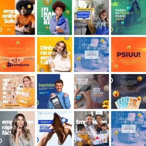 Pack Canva Financeiro 1.0 16 Modelos Editáveis+ Bônus