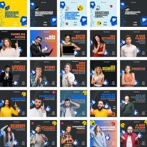 Pack Canva Loja de Informática 200 Modelos Editáveis+ Bônus