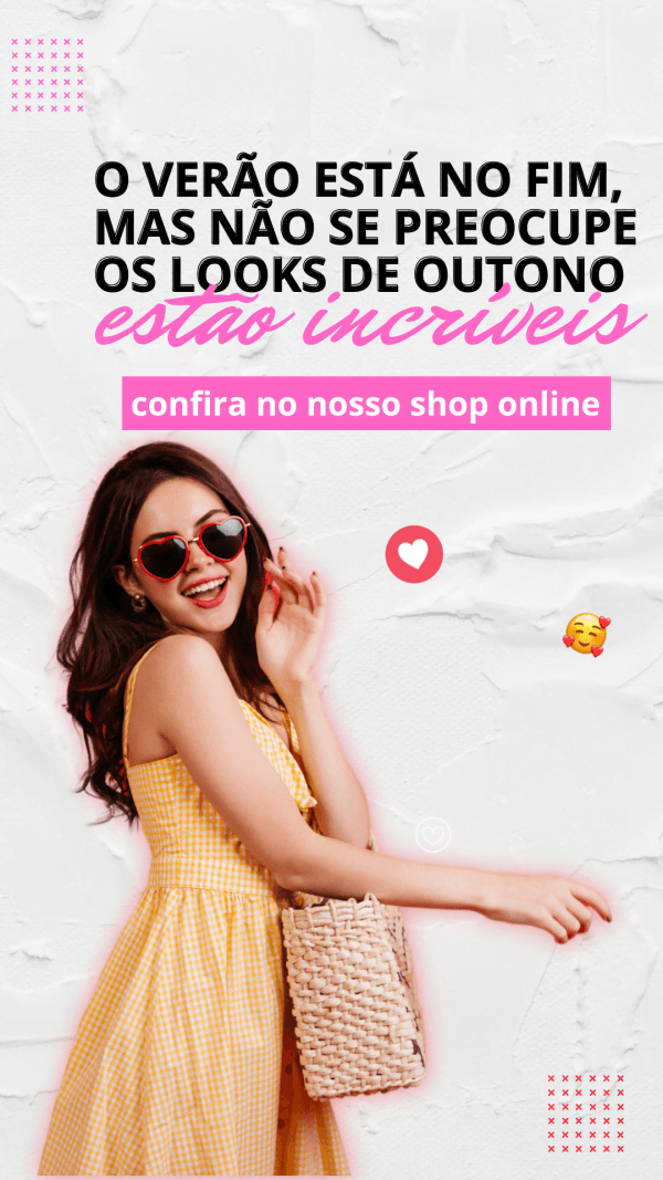 Pack Canva Loja de Roupas 30 Modelos EditáveisStorie + Bônus