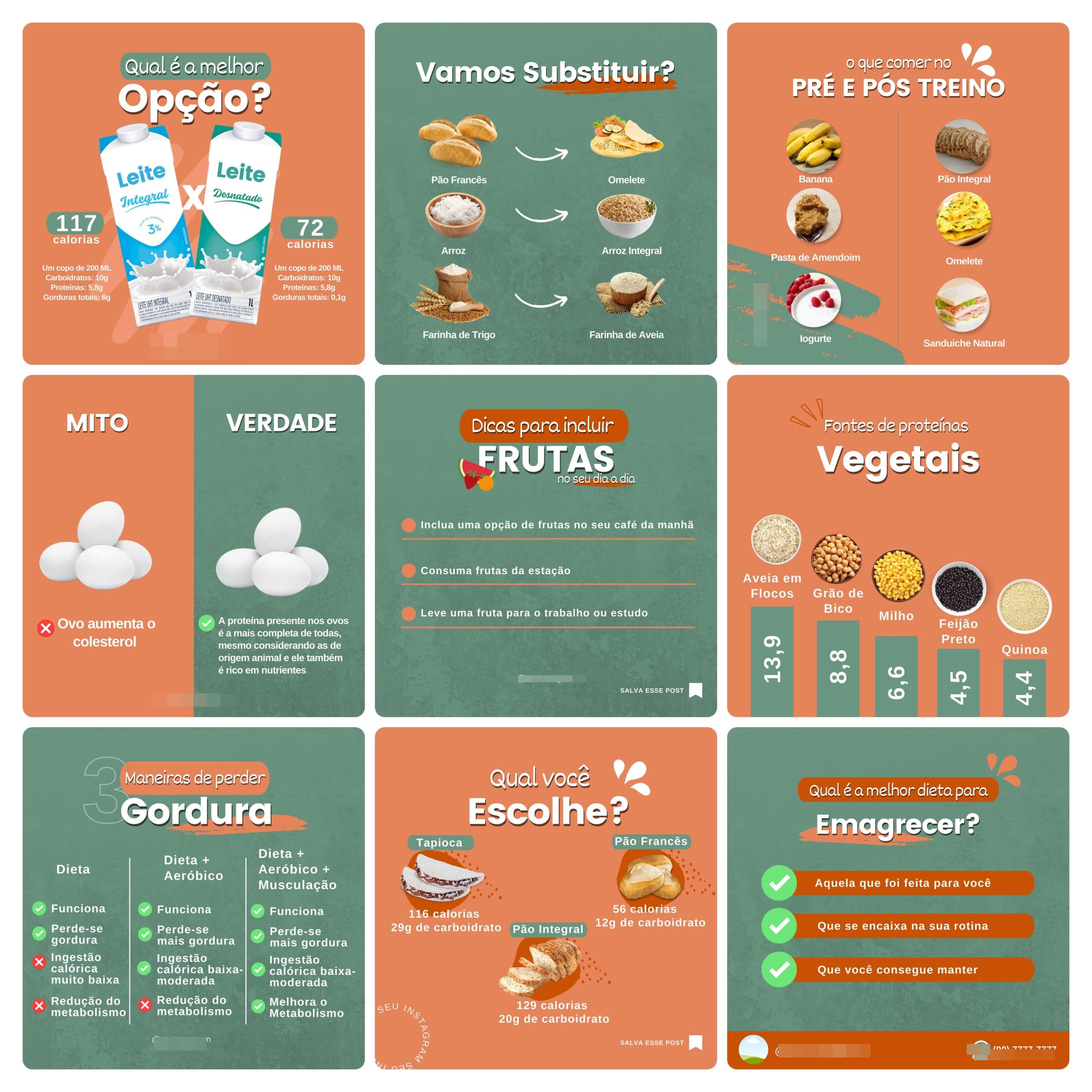 Pack Canva Nutricionista 100 Modelos Editáveis+ Bônus 7 Pack Canva Nutricionista 100 Modelos Editáveis+ Bônus