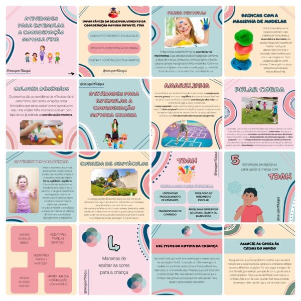 Pack Canva Pedagoga 100 Modelos Editáveis+ Bônus