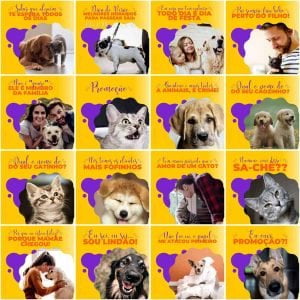 Pack Canva Pet Shop 200 Modelos Editáveis+ Legendas