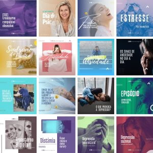 Pack Canva Psicologia Psicologo 30 Modelos Editáveis+ Bônus