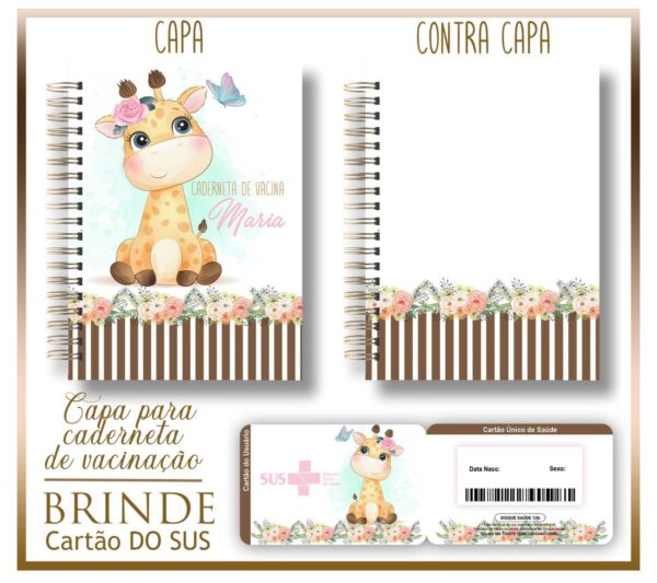 Pack Capas e Cartão Sus Infantil - Arquivo Digital
