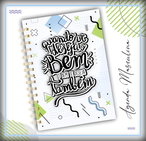 Pack Capas Lettering Masculina - Arquivo Digital