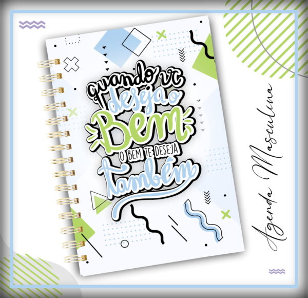 Pack Capas Lettering Masculina - Arquivo Digital