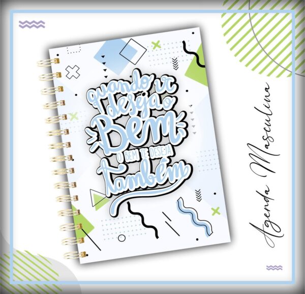 Pack Capas Lettering Masculina - Arquivo Digital