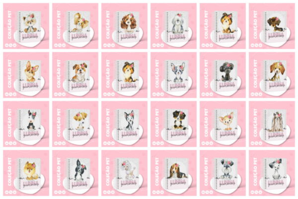 Pack Capas Pet Dog Macho e Fêmea - Arquivo Digital