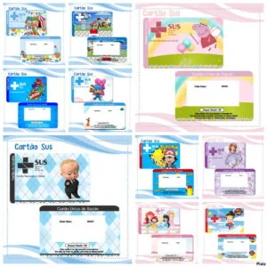 Pack Cartão Sus - Arquivo Digital 17 Pack Cartão Sus - Arquivo Digital