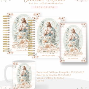 pack cristao digital jesus cristo e o senhor para sublimacao