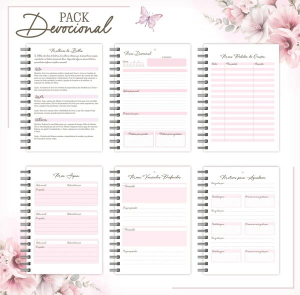 Pack Devocional Feminino Arquivo Digital 2
