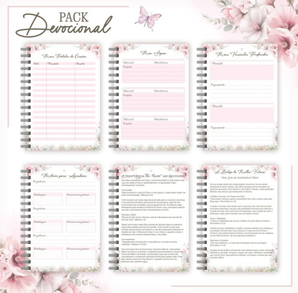 Pack Devocional Feminino Arquivo Digital 3