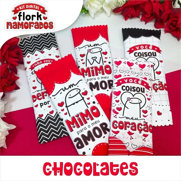 Pack Digital Flork Dia Dos Namorados Com 600 Arquivos 4