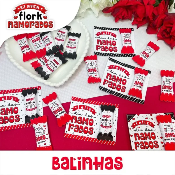 Pack Digital Flork Dia Dos Namorados Com 600 Arquivos 5