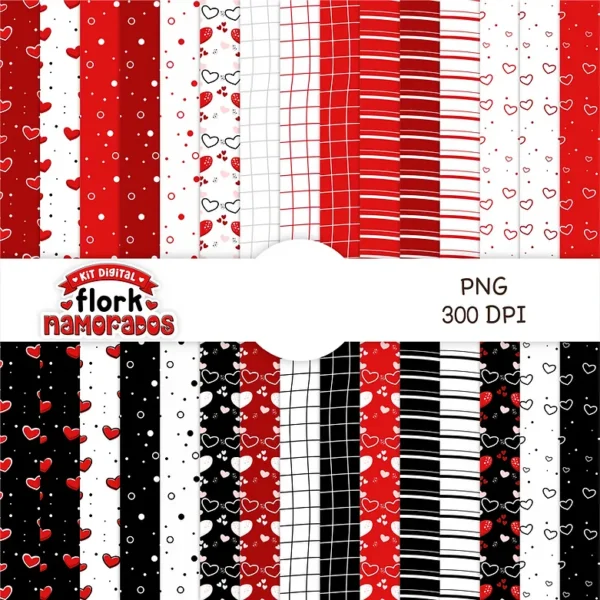 Pack Digital Flork Dia Dos Namorados Com 600 Arquivos