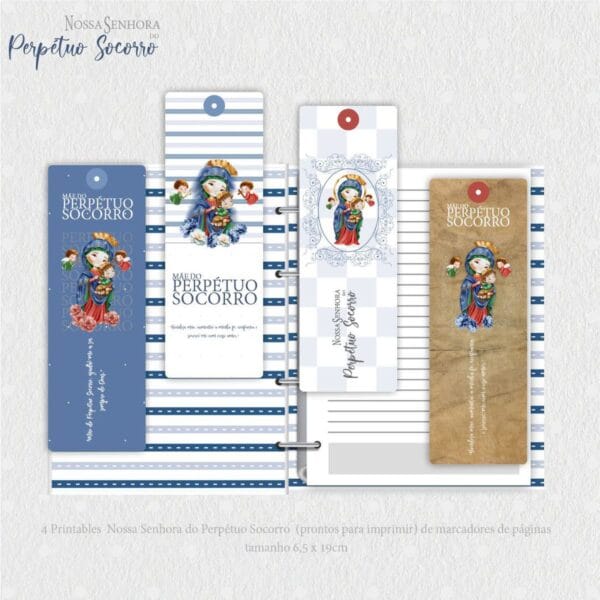 Pack Ilustrações Png Nossa Senhora do Perpétuo Socorro