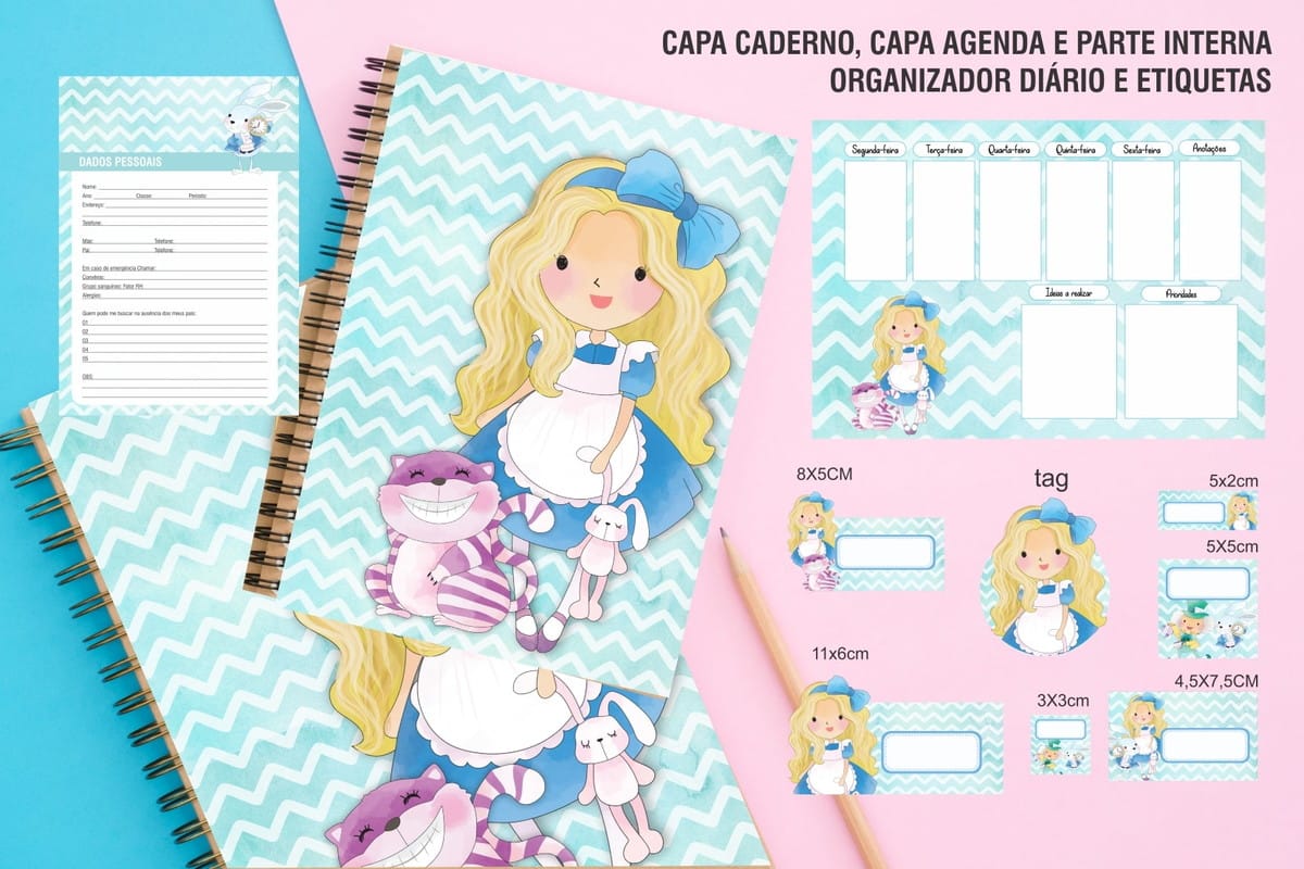 Pack Kit Encadernação Digital com 13 Temas Infantis 1 Pack Kit Encadernação Digital com 13 Temas Infantis