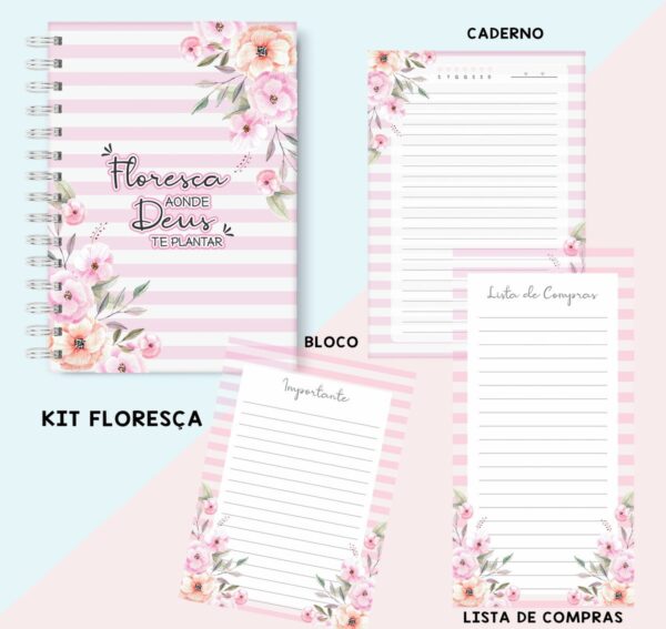 Pack Kit Floresça - Arquivo Digital