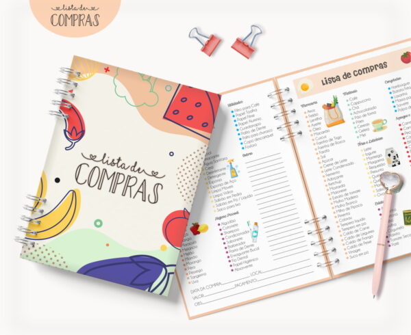 Pack Lista de Compras - Arquivo Digital