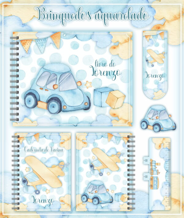 Pack Livro e Caderneta do Bebê - Arquivo Digital