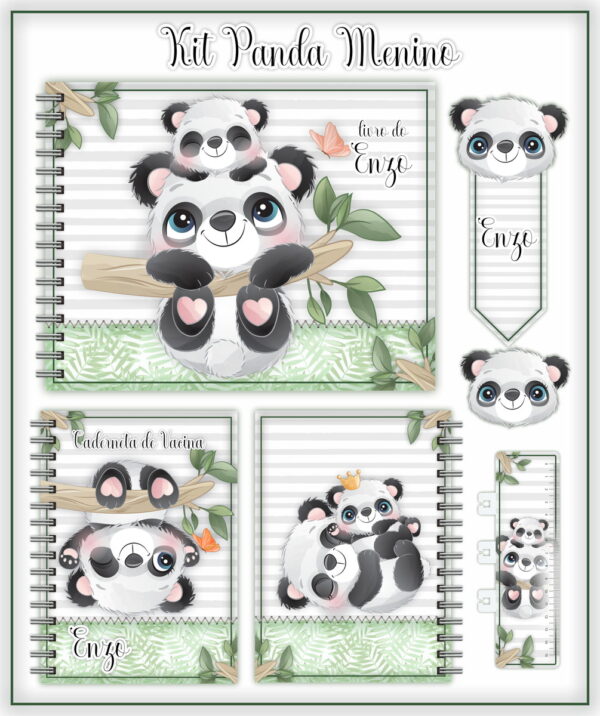 Pack Livro e Caderneta do Bebê - Arquivo Digital