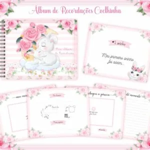 Pack Livros Recordações Bebê - Arquivo Digital