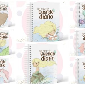 Pack Meu Querido Diário Menina - Arquivo Digital