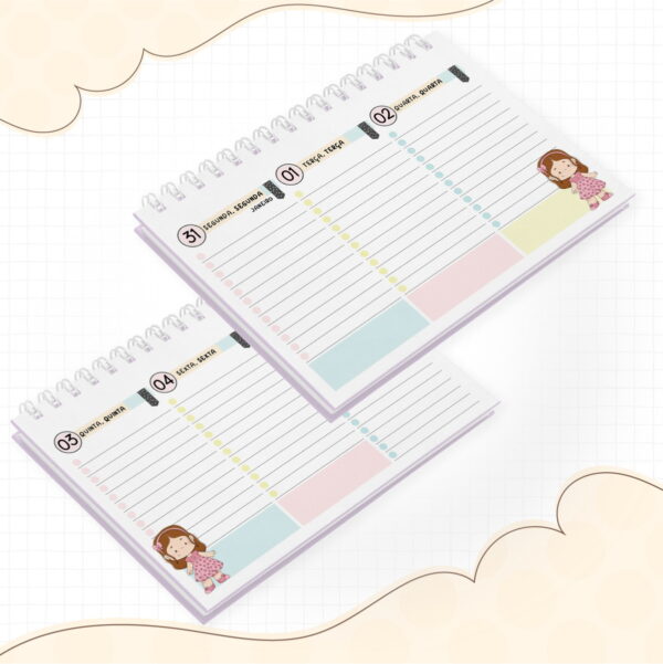 Pack Mini Planner Escolar 2022 - Arquivo Digital