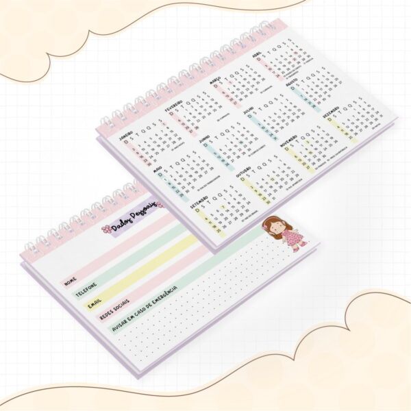 Pack Mini Planner Escolar 2022 - Arquivo Digital