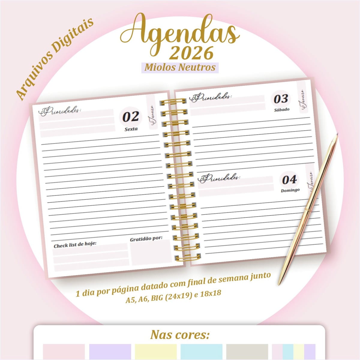 Pack Miolos Neutros 2026 com 300 Modelos em PDF 2 Pack Miolos Neutros 2026 com 300 Modelos em PDF - Imagem 2