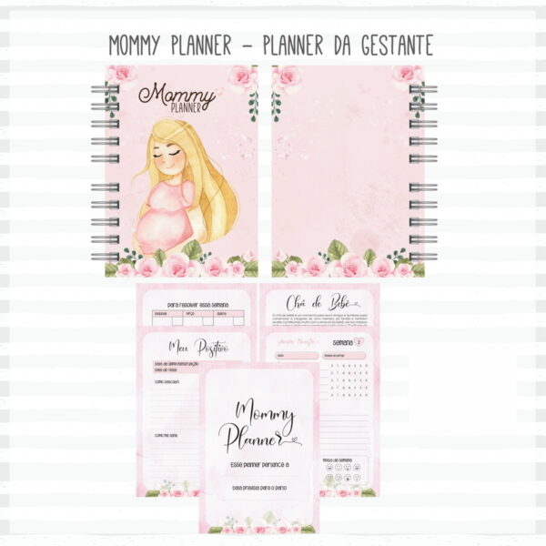 Pack Mommy Planner (Planner da Gestante) - Arquivo Digital