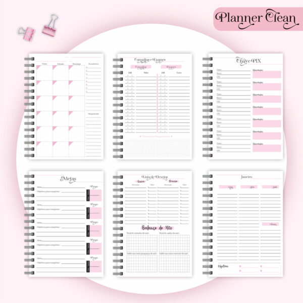 Pack Planner Clean 2023 - Arquivo Digital