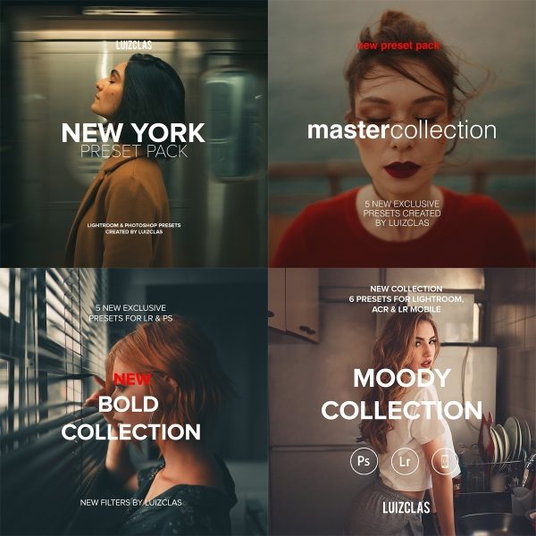 Pack Presets Lucas Pinhel, Luizclas, Guii Rossi, Cinematic +