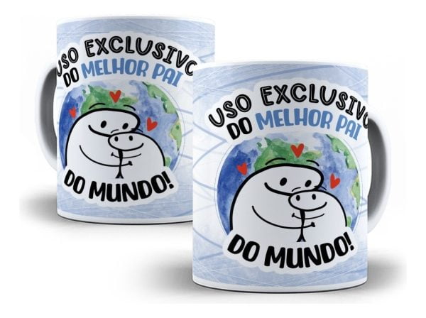 Pacote Artes Caneca Dia Dos Pais Flork 18 Arquivos Pdf Jpg