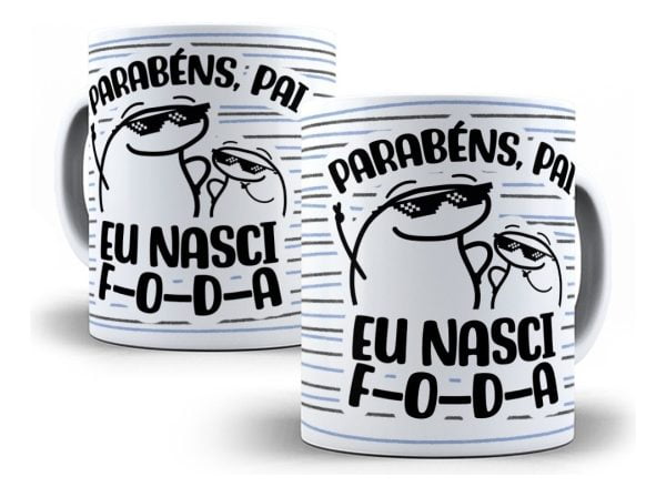 Pacote Artes Caneca Dia Dos Pais Flork 18 Arquivos Pdf Jpg