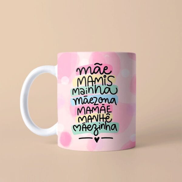 Pacote Completo Estampas Caneca Mães 2024 Únicas