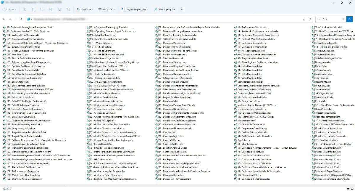 Pacote Dashboards Excel + De 150 Modelos Editáveis