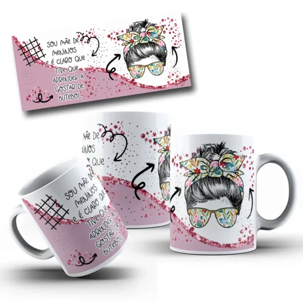 Pacote De 9 Designs Png Para Caneca Edicao Mae 6