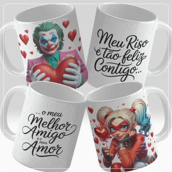 Pacote de Arte para Caneca - Especial Dia dos Namorados