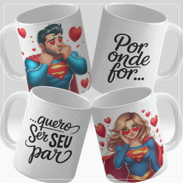Pacote de Arte para Caneca - Especial Dia dos Namorados