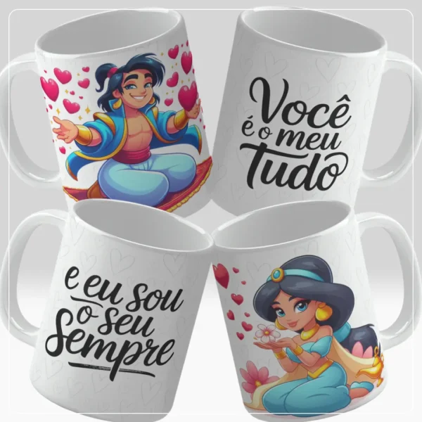 Pacote de Arte para Caneca - Especial Dia dos Namorados