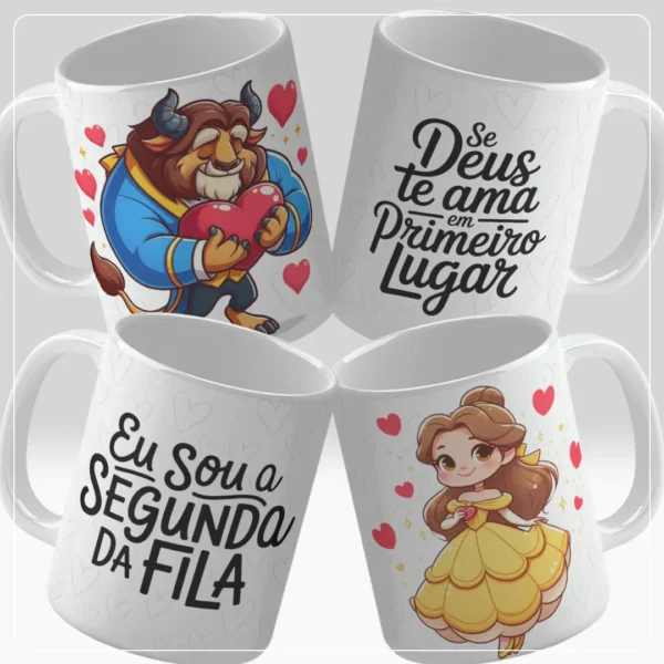 Pacote de Arte para Caneca - Especial Dia dos Namorados