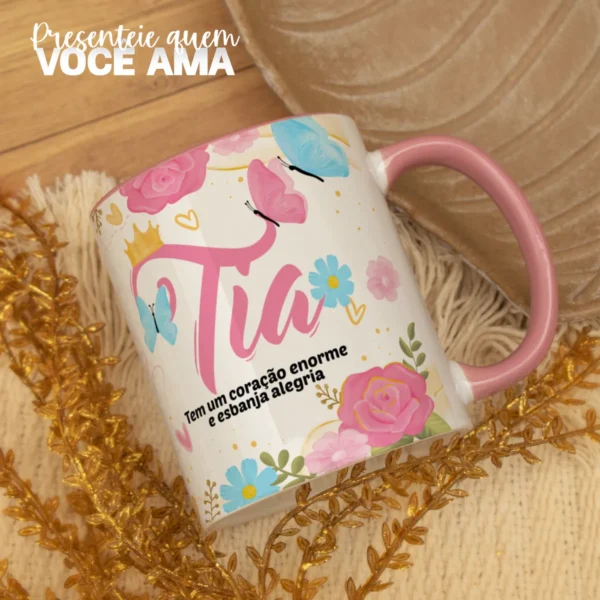 Pacote de Artes Canecas Mães Floral - Png