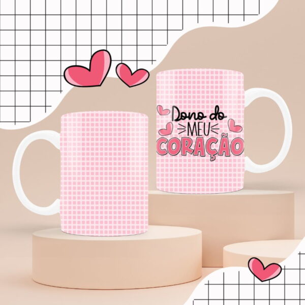 Pacote de Artes Canecas Namorados - Arquivo Digital
