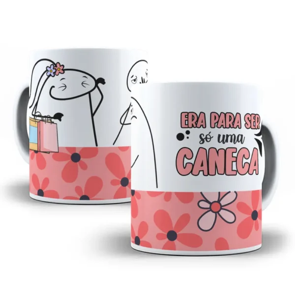Pacote de Artes Canecas Românticas Flork - Editáveis