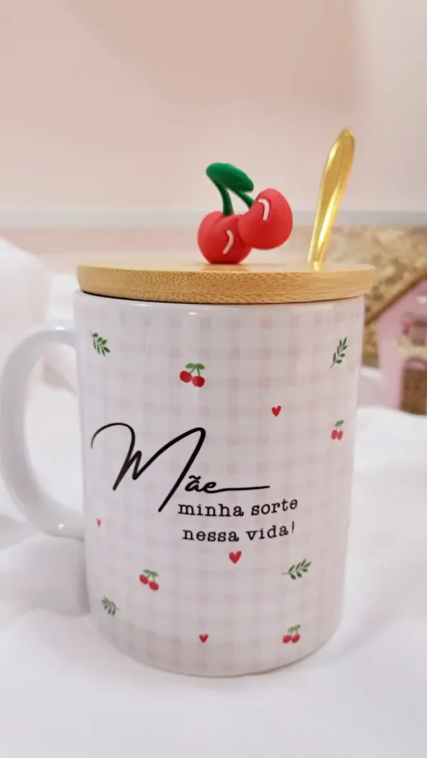 Pacote Digital para Personalizar Canecas no Dia das Mães