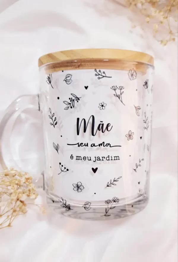 Pacote Digital para Personalizar Canecas no Dia das Mães