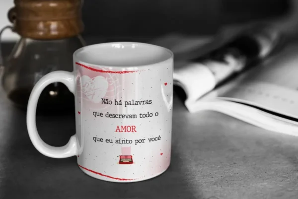 Pacote Especial de Arte para Canecas Dia dos Namorados