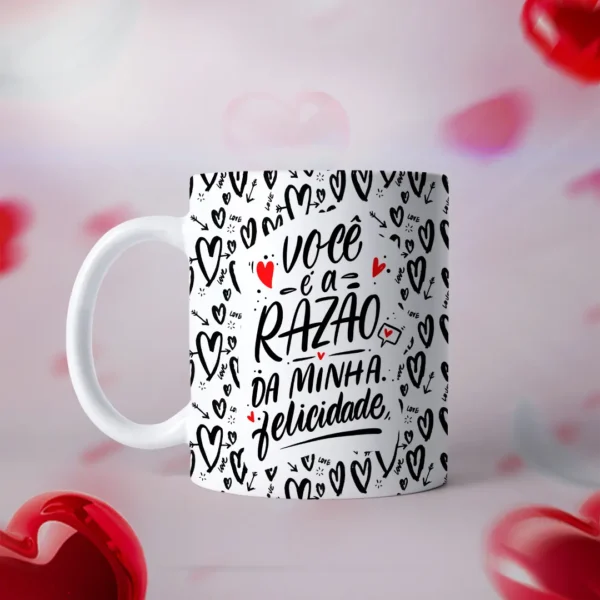 Pacote Exclusivo de Artes para Caneca - Dia dos Namorados