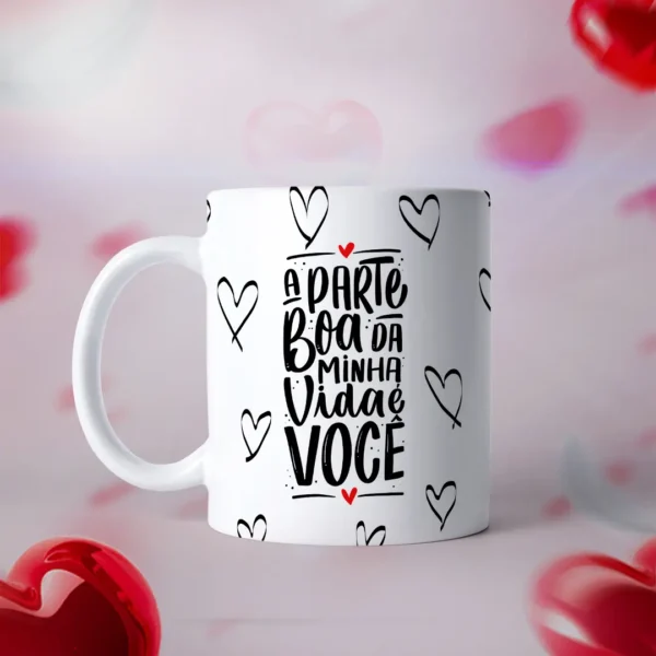 Pacote Exclusivo de Artes para Caneca - Dia dos Namorados